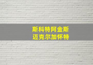 斯科特阿金斯 迈克尔加怀特